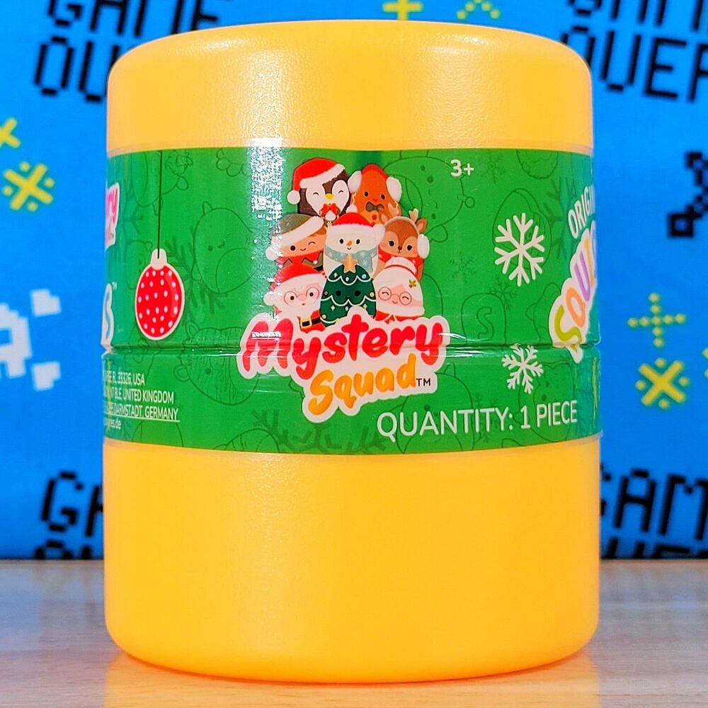 Squishmallow Christmas Mystery Squad Hot Orange Capsule New and Unopened 2022